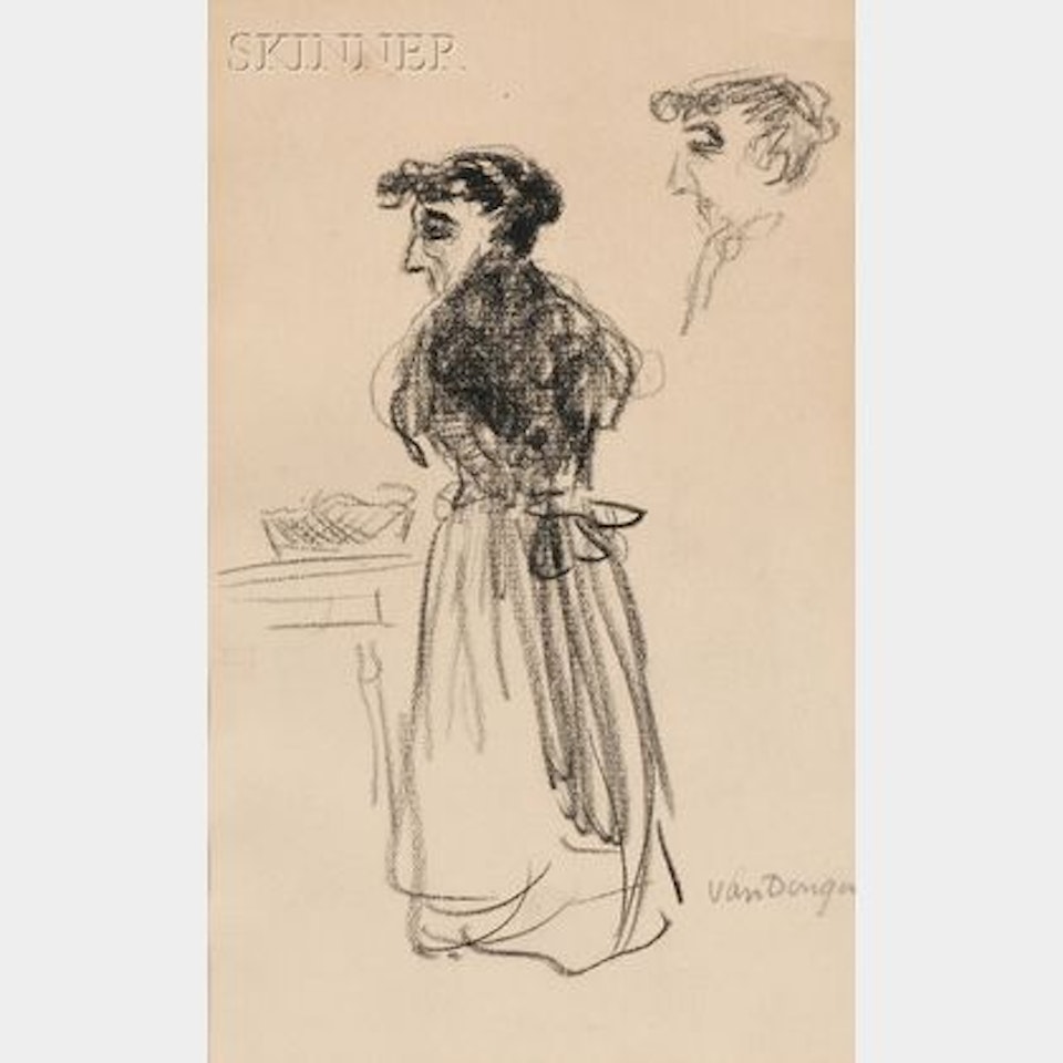 Sketch of a Woman by Kees van Dongen