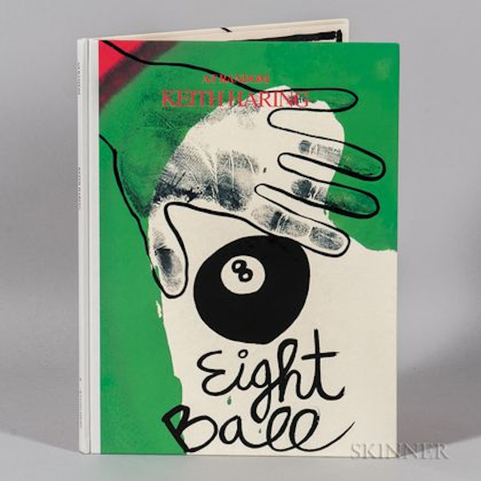 Autographed Copy of the Book Eight Ball by Keith Haring