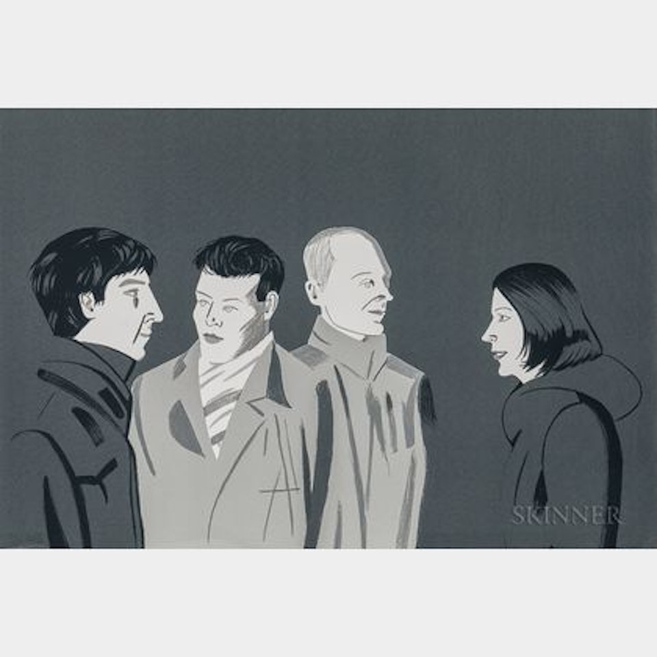 Unfamiliar Image by Alex Katz