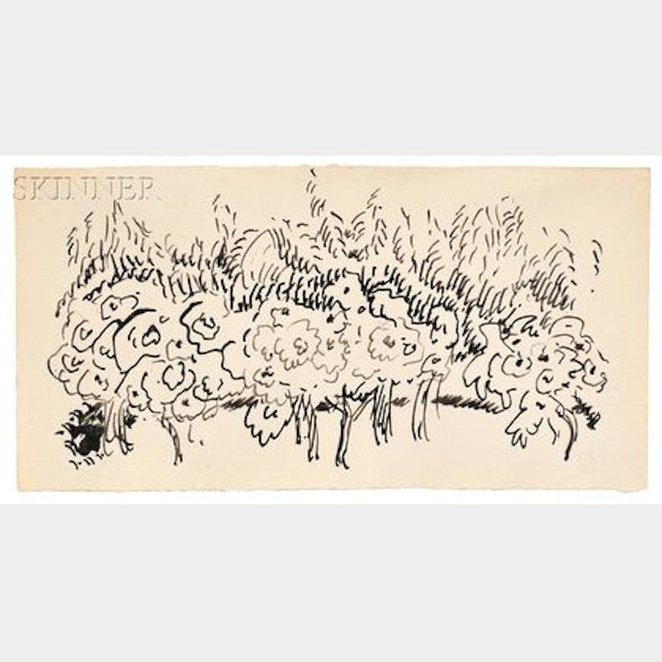 Arbres by Pierre Bonnard