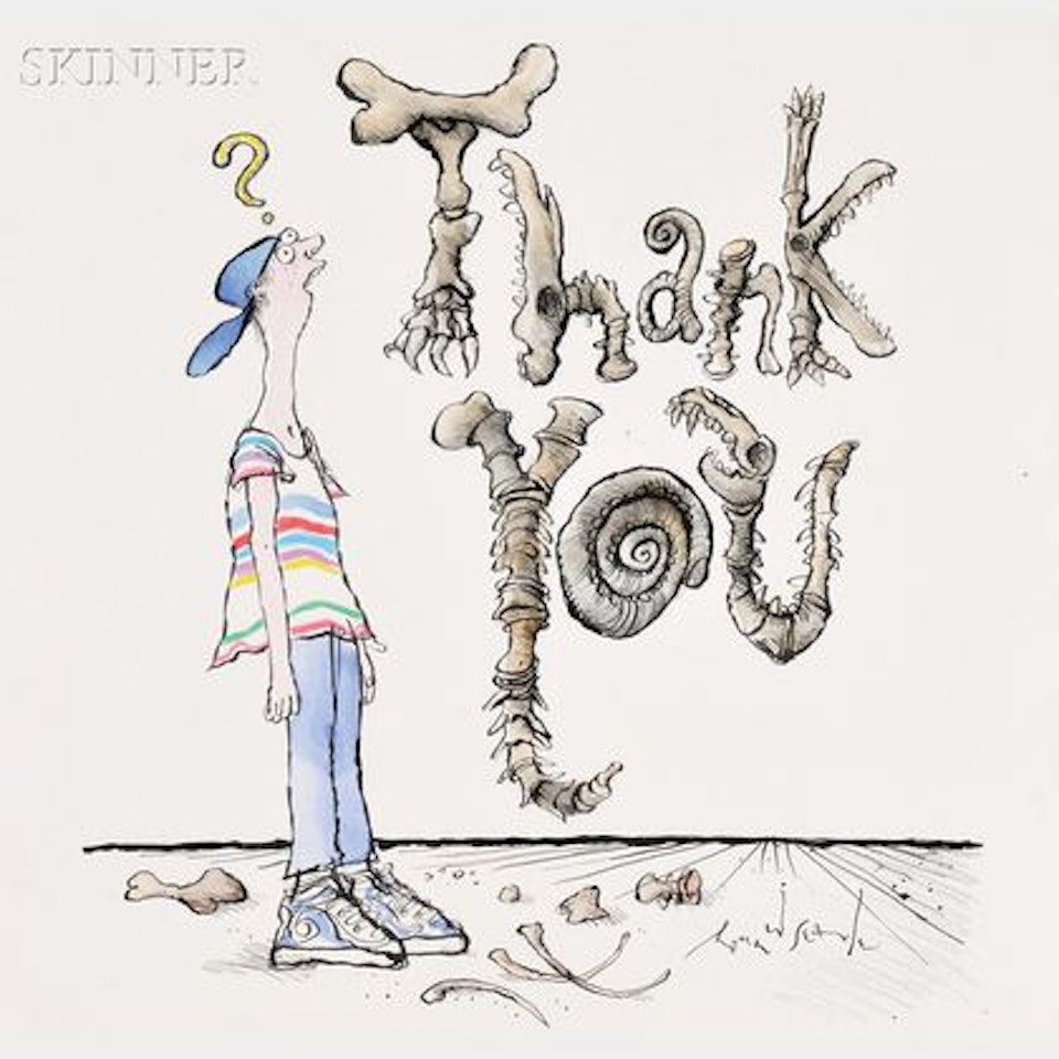 Language Fossils by Ronald Searle