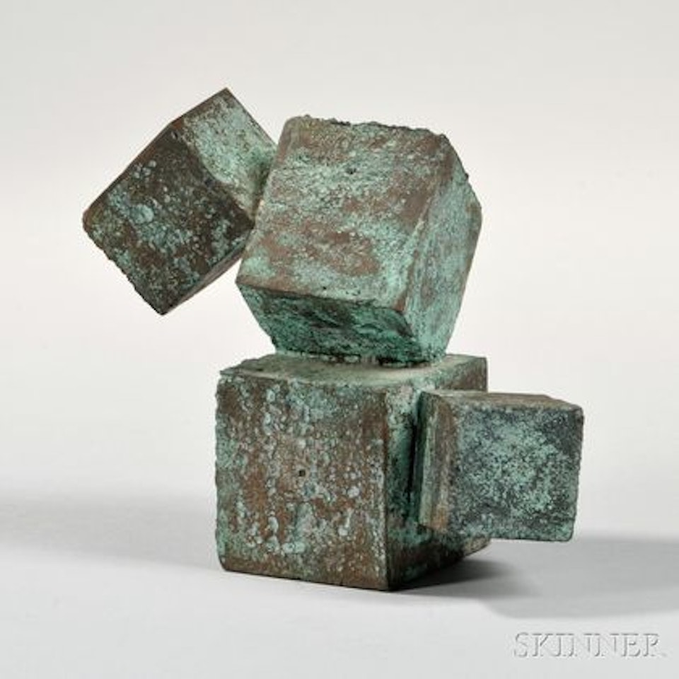 Cube Sculpture by Harry Bertoia