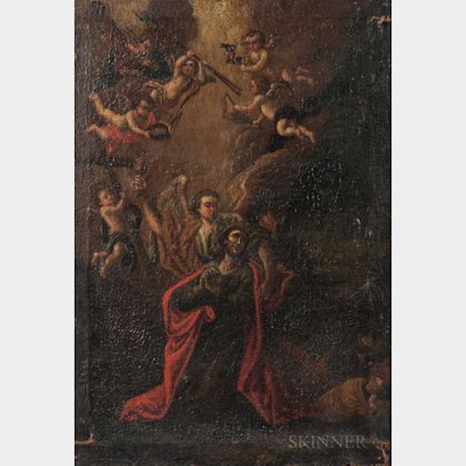 Agony in the Garden/Jesus at Prayer at Gethsemane by Continental School