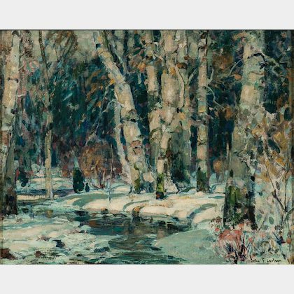 Shadowy Pool by John Fabian Carlson