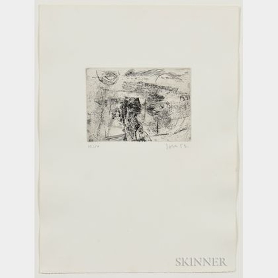 Two Works from the Schweizer Suite : Mon château d"Espagne and Paysage inondé en Hollande by Asger Jorn