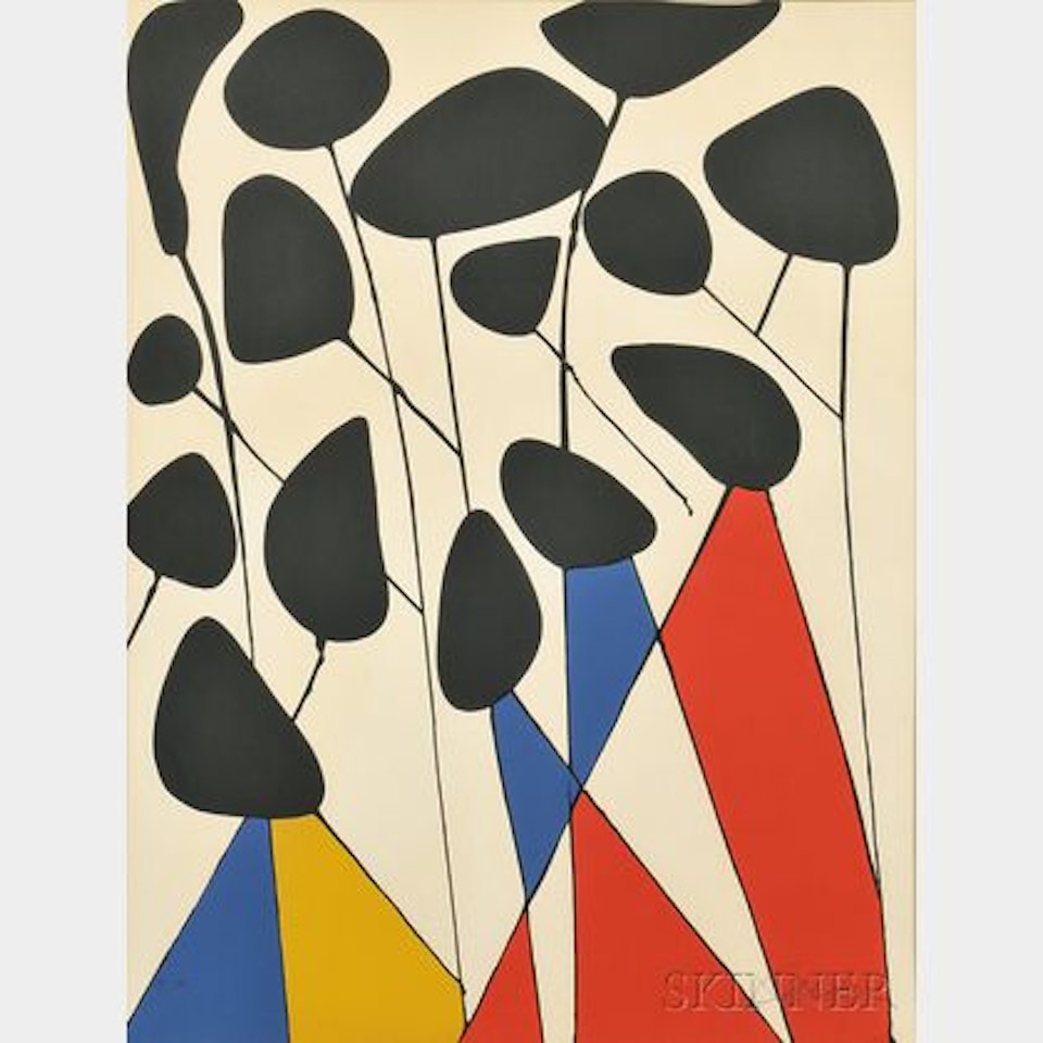 Untitled , from Calder, Magie Eolienne , a portfolio of eight works by Alexander Calder