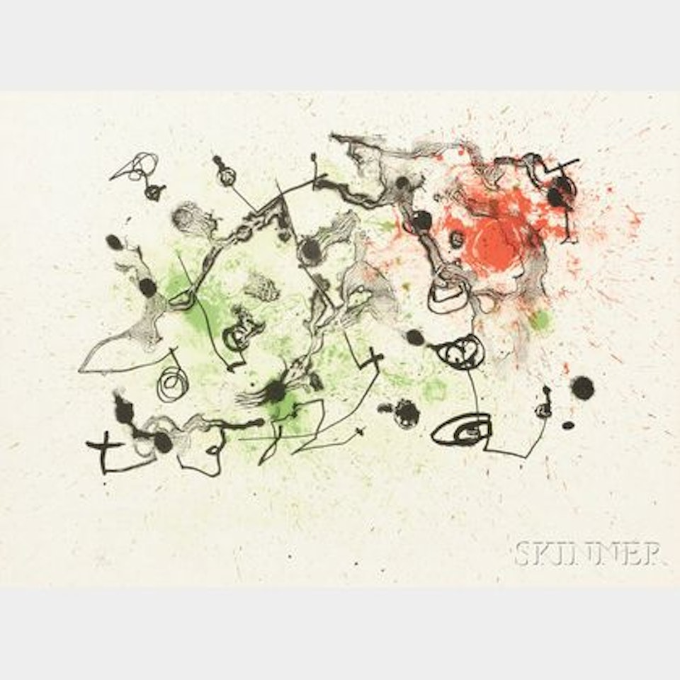 Rouge et Vert , from Serie II by Joan Miró