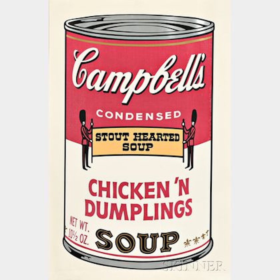 Chicken "n Dumplings , from Campbell"s Soup II by Andy Warhol