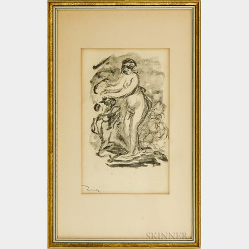 Femme au cep de vigne 1re variante by Pierre-Auguste Renoir