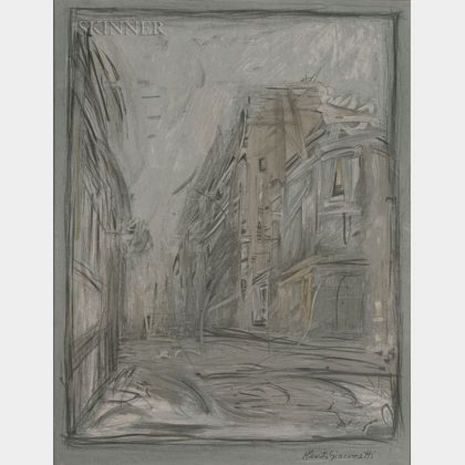 Rue D"Alesia by Alberto Giacometti