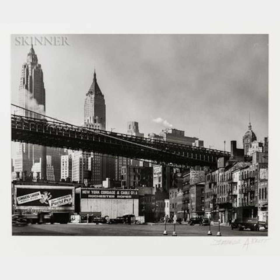 Waterfront, South Street by Berenice Abbott