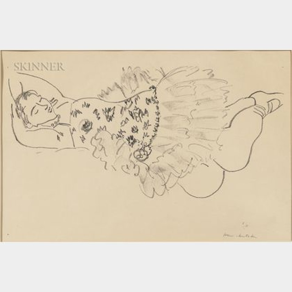 Danseuse endormie by Henri Matisse