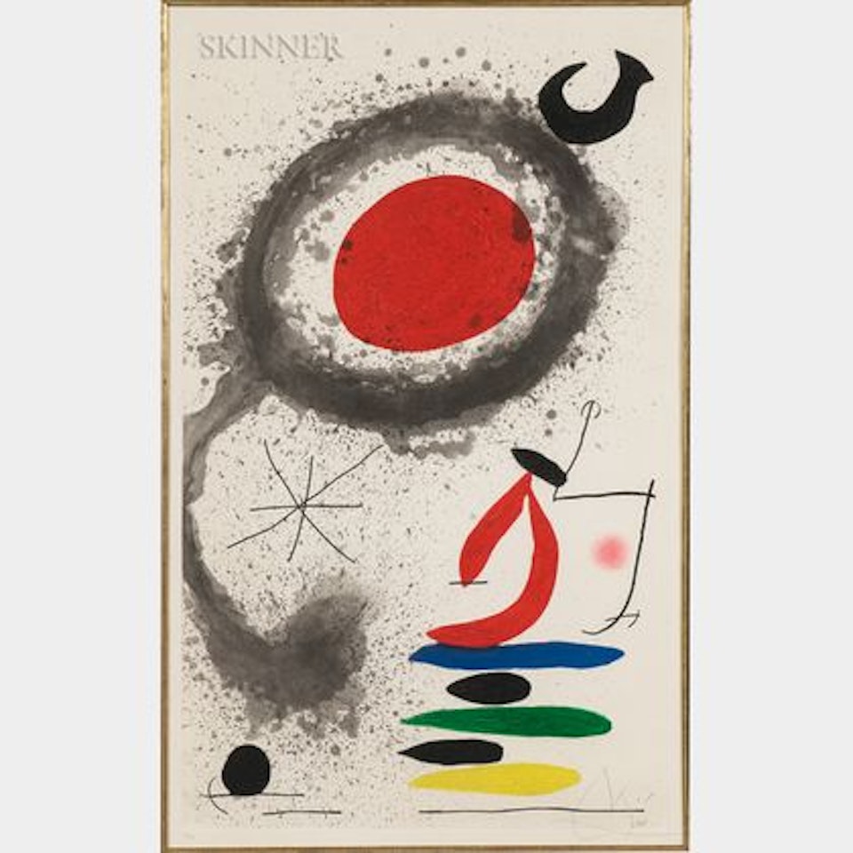 Le soleil ébouillanté by Joan Miró