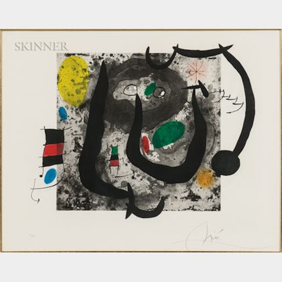 Les armes du sommeil by Joan Miró