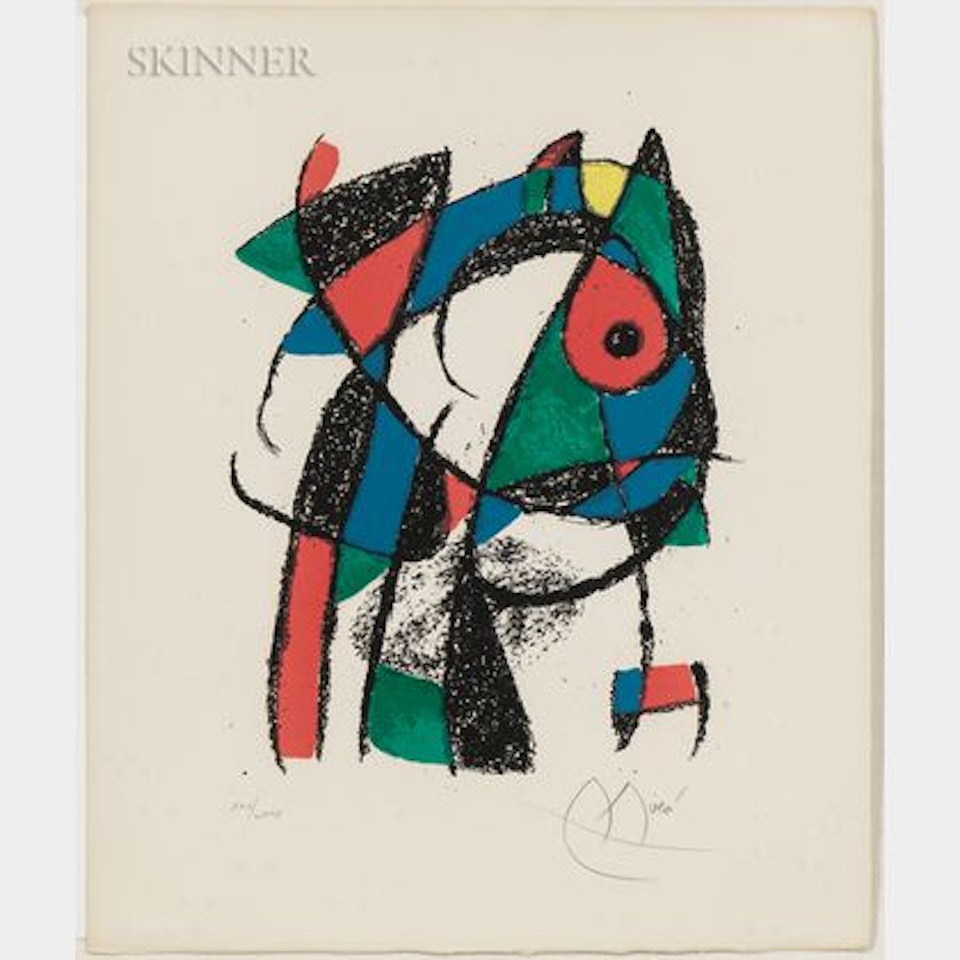 Untitled , from Lithographie II by Joan Miró