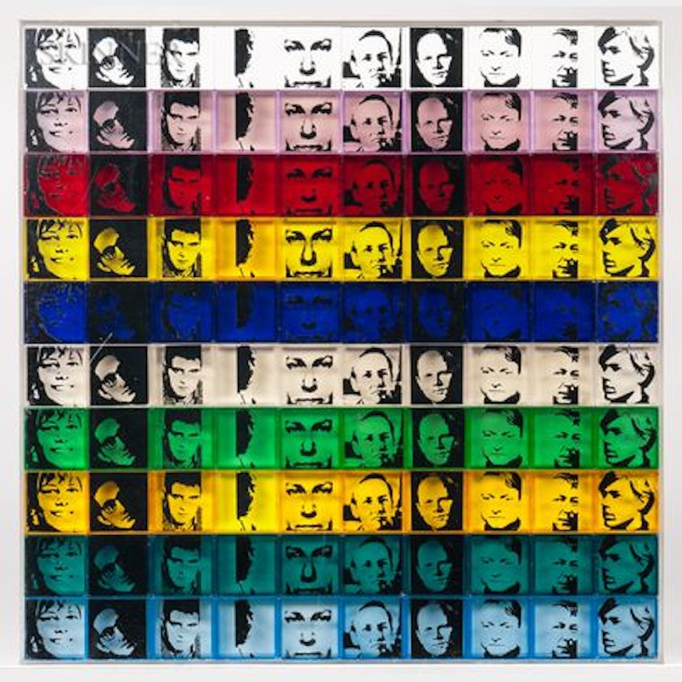 Portraits of the Artists, from the portfolio Ten from Leo Castelli by Andy Warhol