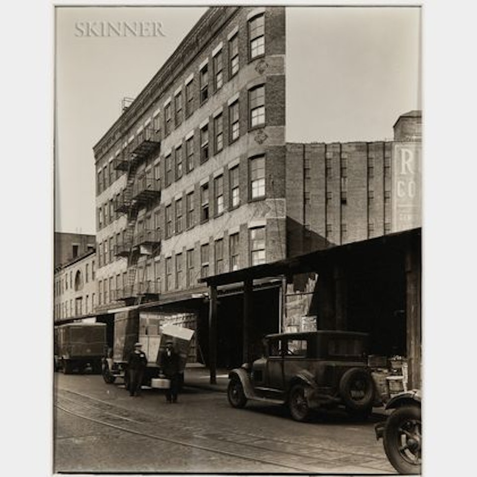 Gansevoort Street, #53, Manhattan by Berenice Abbott