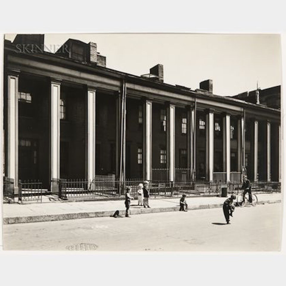 Willow Place, #43-49, Brooklyn by Berenice Abbott