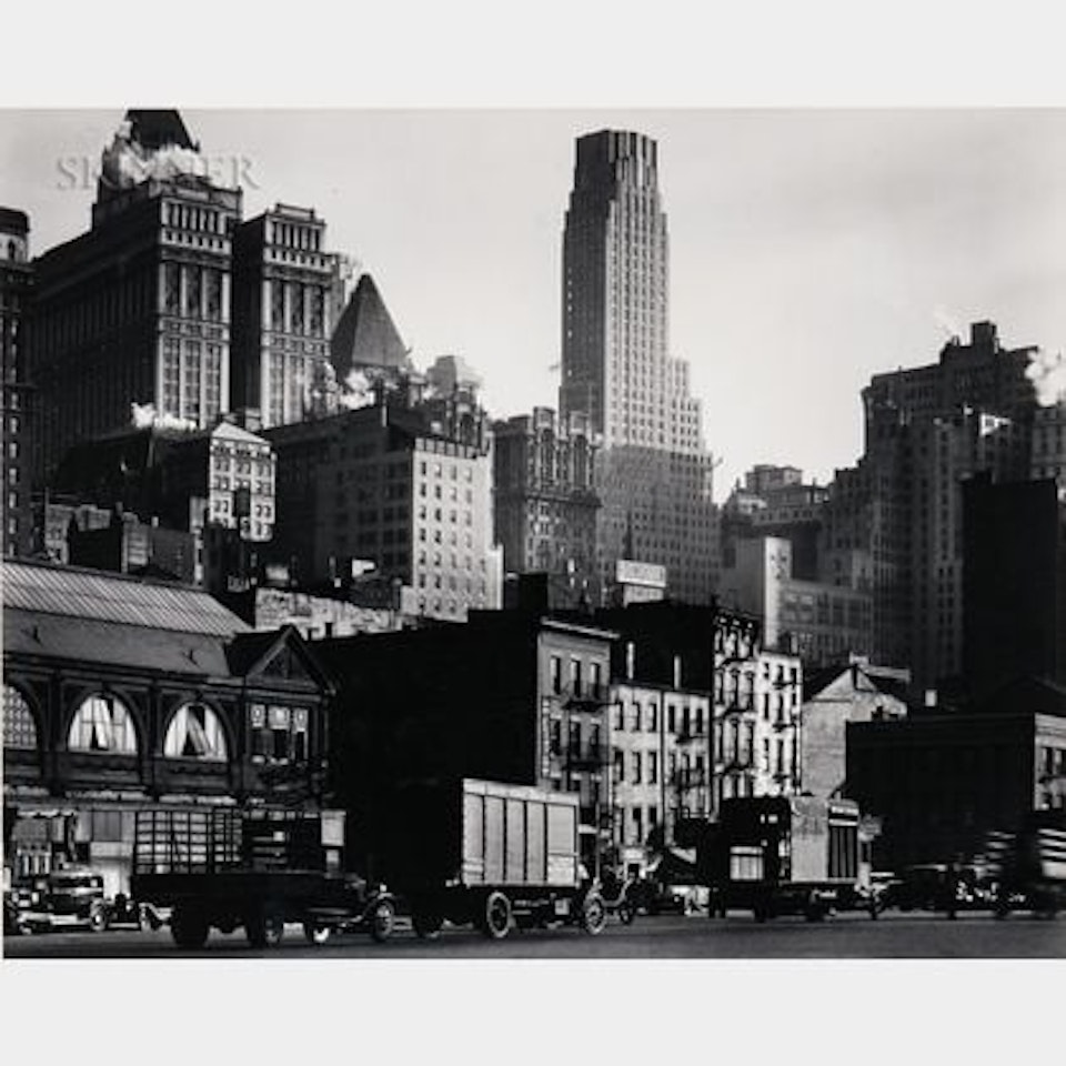 West Street; Berenice Abbott"s New York II by Berenice Abbott