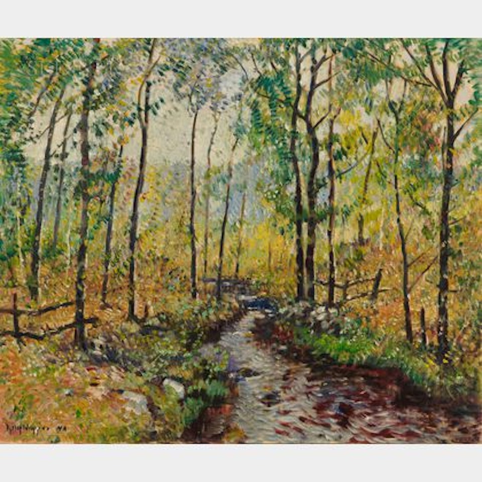 Brook in Spring by Guy Carleton Wiggins
