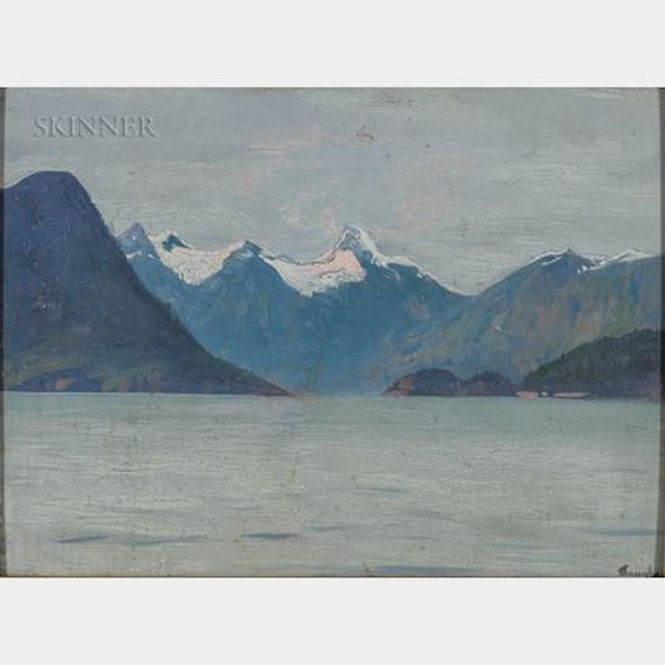 View from Desolation Sound, British Columbia by Frederick Judd Waugh
