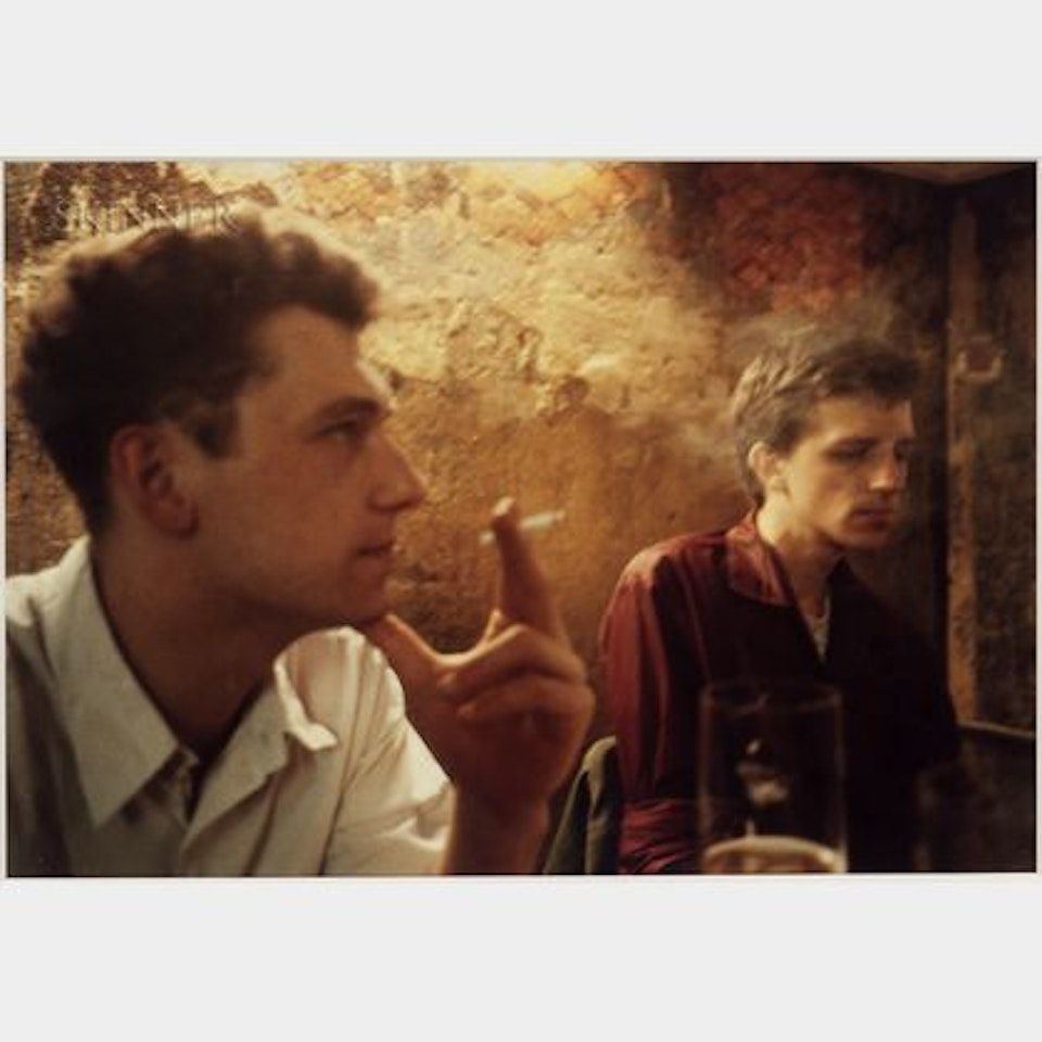 Dieter and Wolfgang at the O-Bar, West Berlin by Nan Goldin