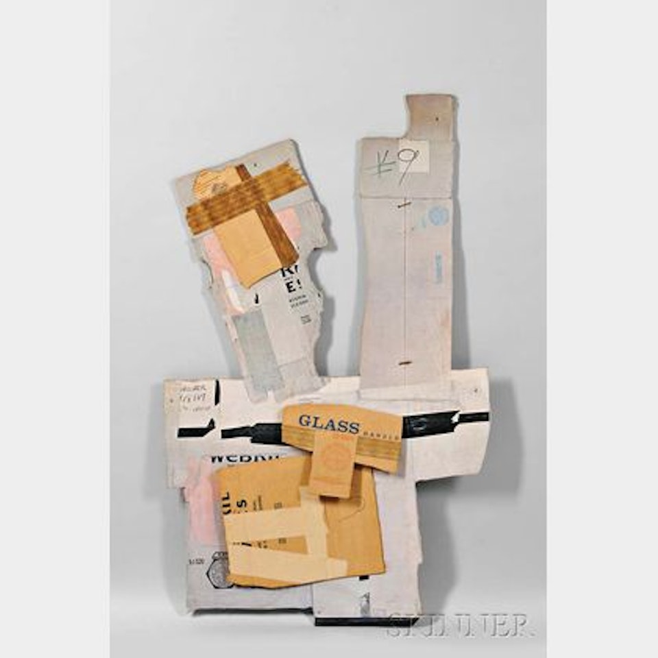 Cardbird II; Cardbird by Robert Rauschenberg