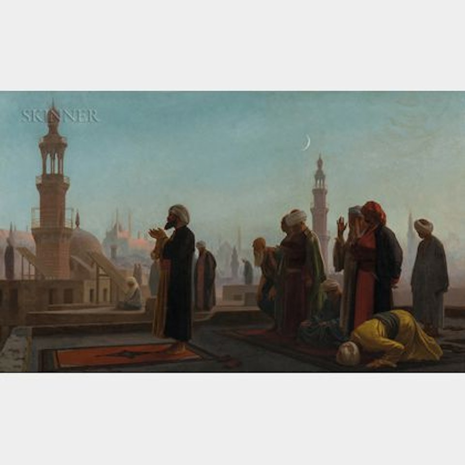Evening Prayer , or Prayer in the East by Jean Léon Gérome