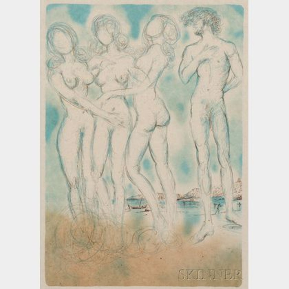 The Judgment of Paris by Salvador Dali