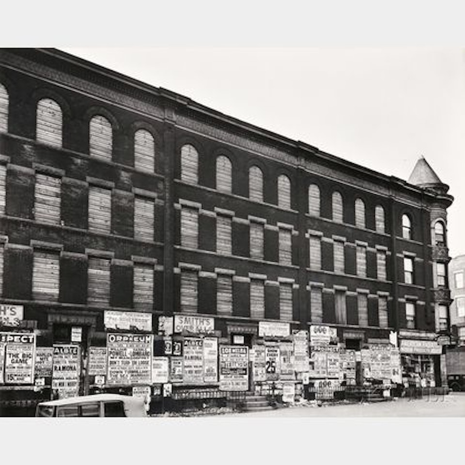 Fourth Avenue, no. 154 by Berenice Abbott