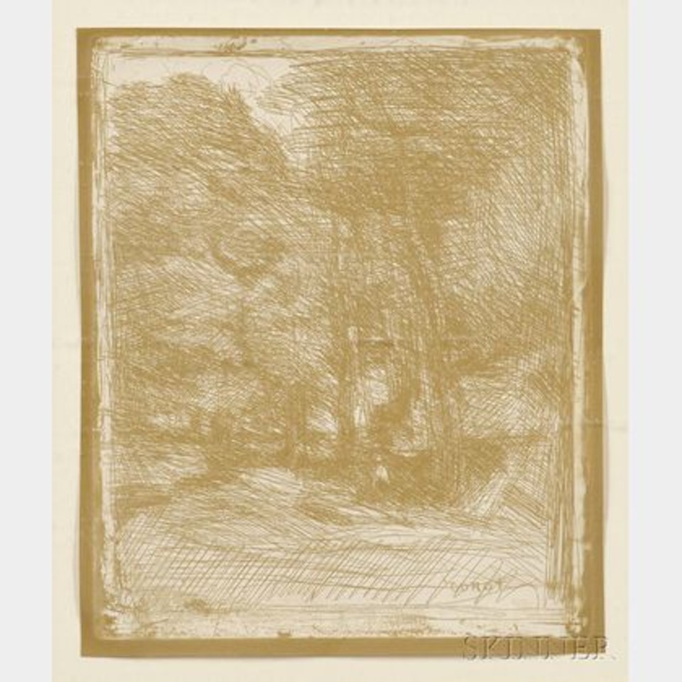 Souvenir du Bas-Bréau by Jean Baptiste Camille Corot