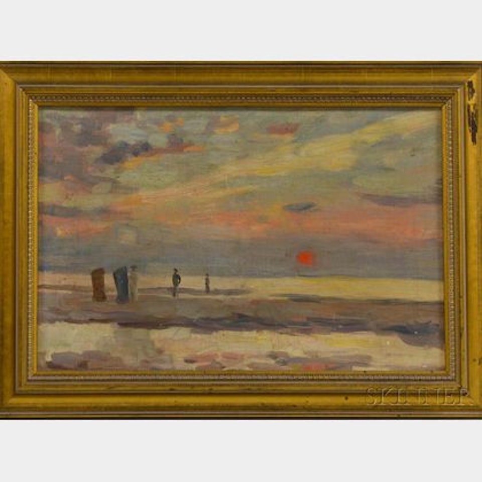 Beach Sunset by Continental School