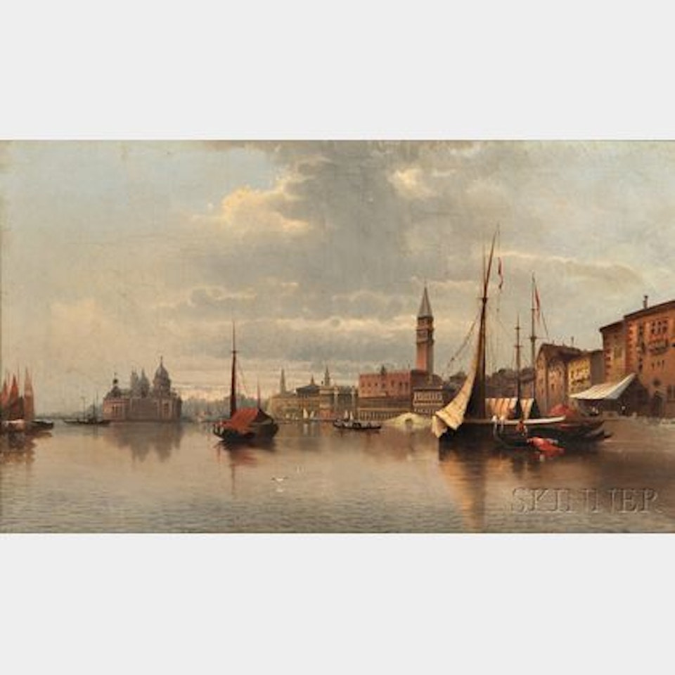 View of the Grand Canal by Italian School