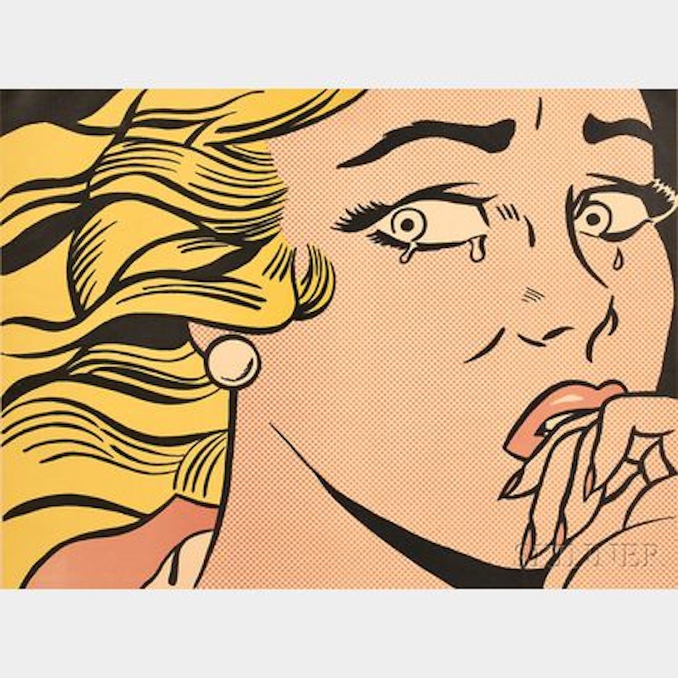 Crying Girl by Roy Lichtenstein