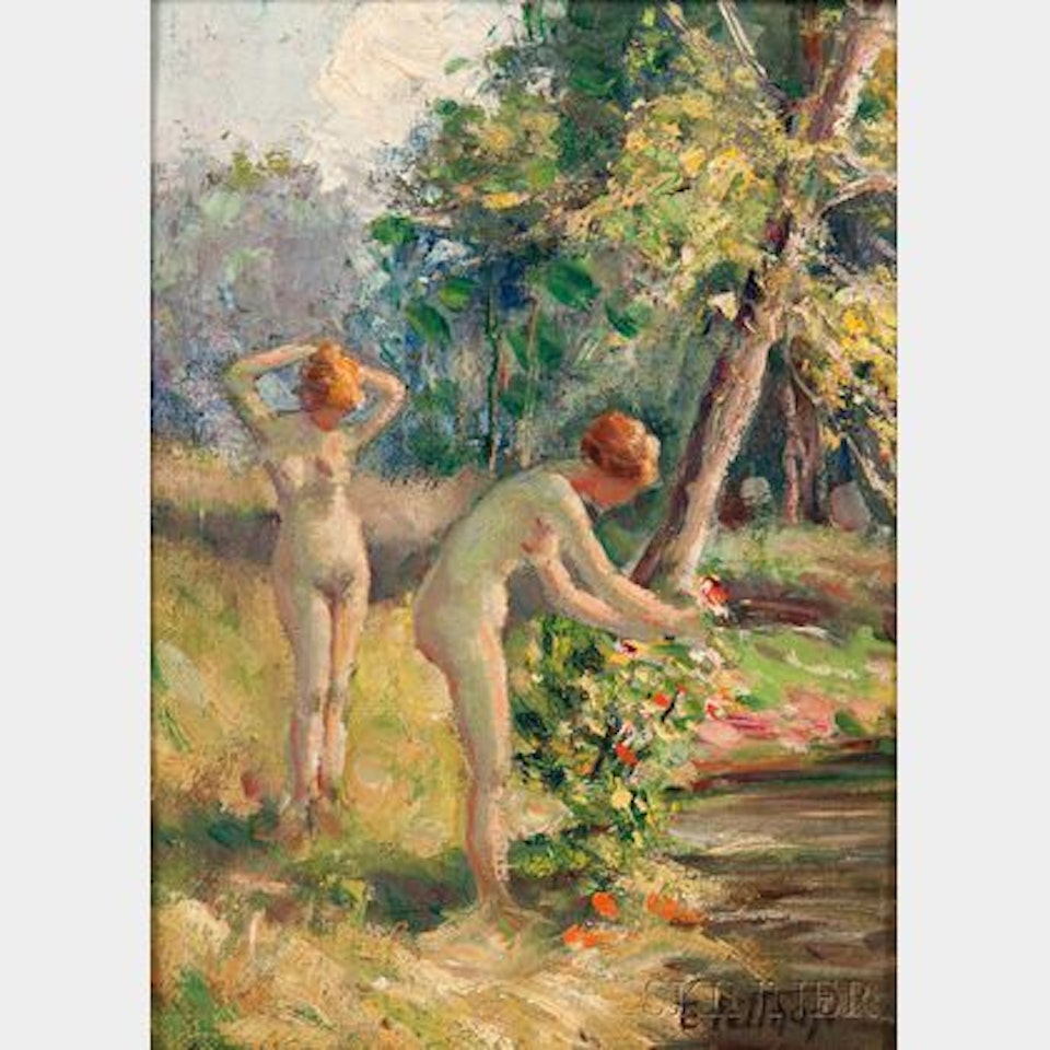Summer-Nude Study II by Edward Henry Potthast