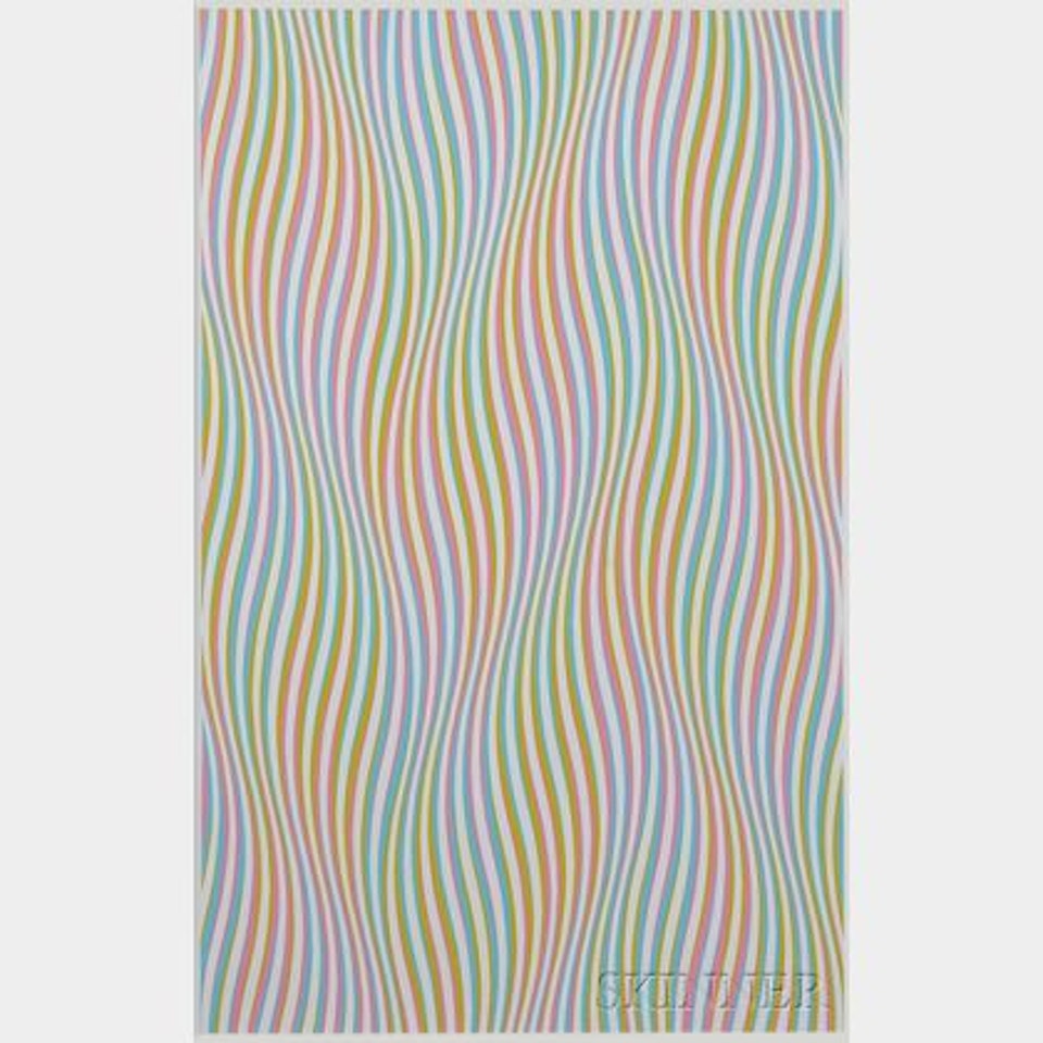 Elapse by Bridget Riley