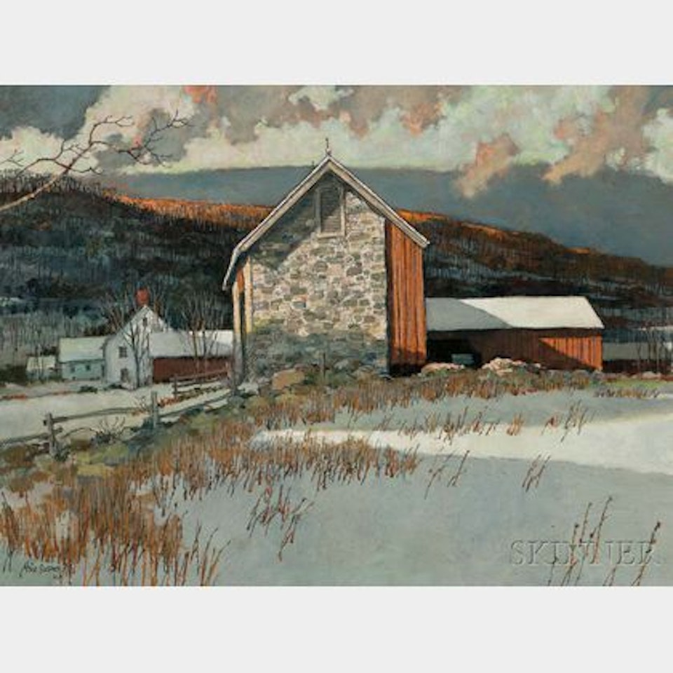 New England Winter by Eric Sloane