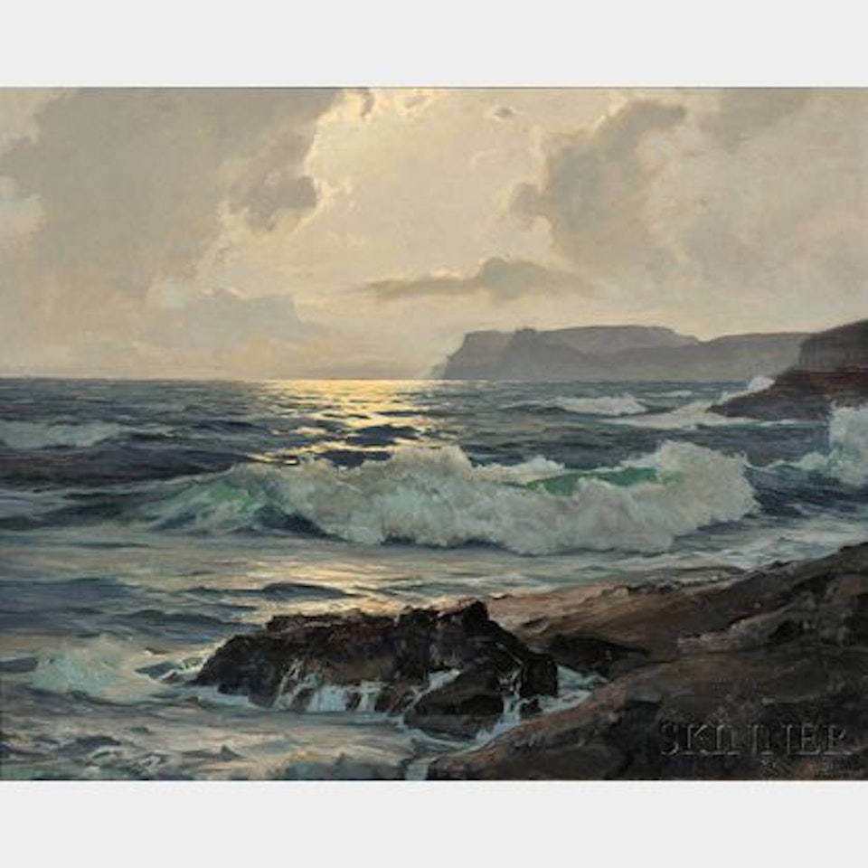 Sunset at Sea by Frederick Judd Waugh