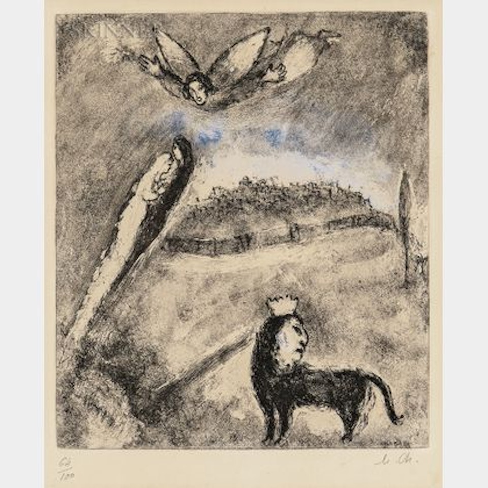 Salvation for Jerusalem by Marc Chagall