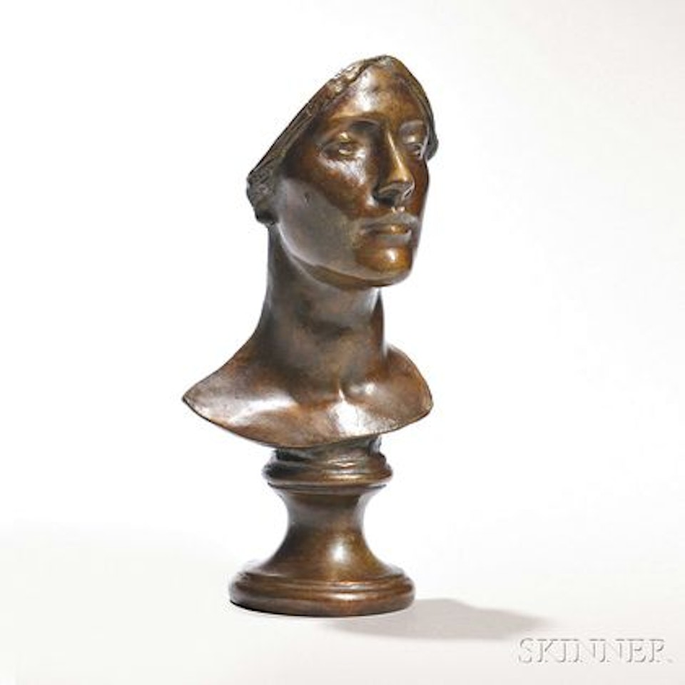 Portrait Bust of a Woman by Daniel Chester French