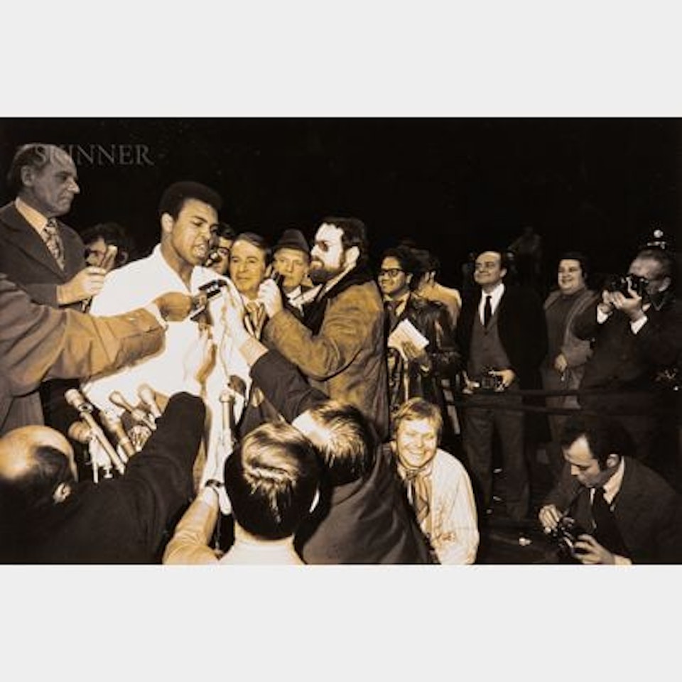 Muhammad Ali and Oscar Bonavena Press Conference, New York City by Garry Winogrand