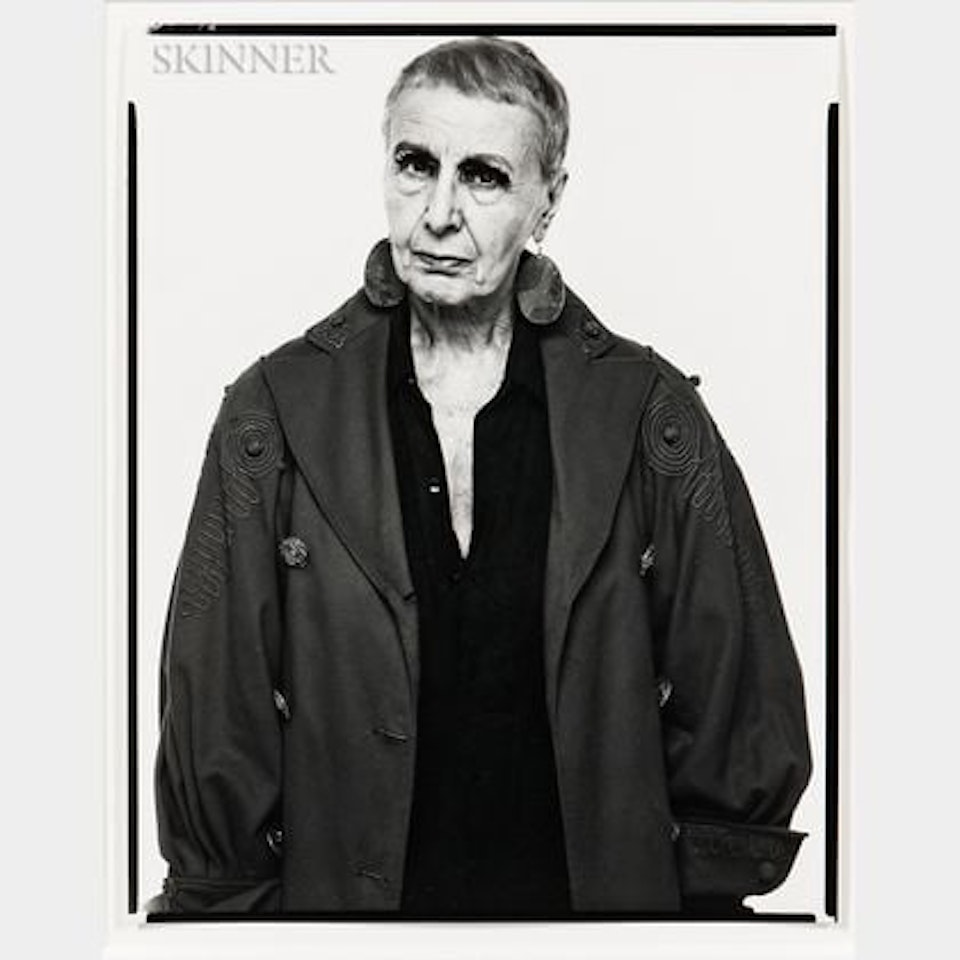 Louise Nevelson, Sculptress, New York City by Richard Avedon