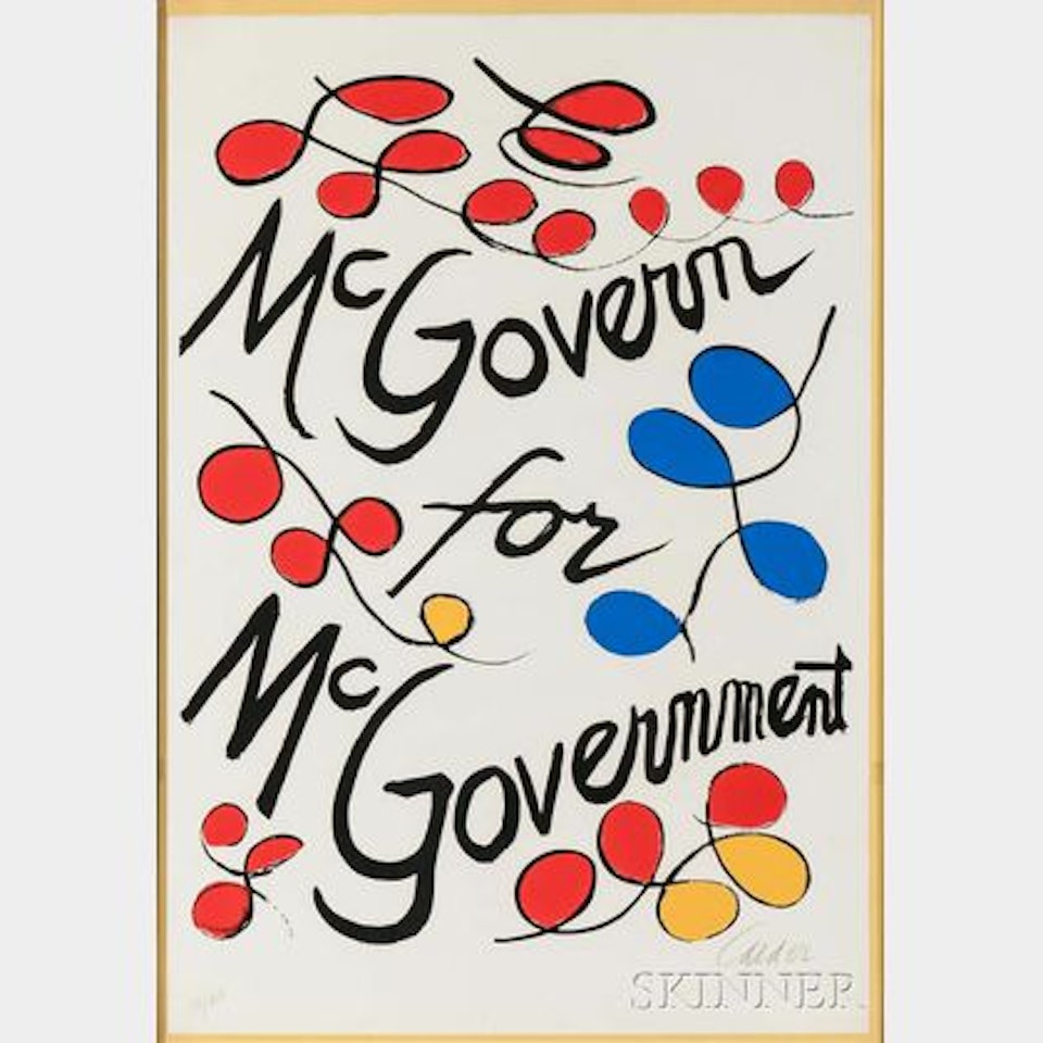 McGovern for McGovernment by Alexander Calder