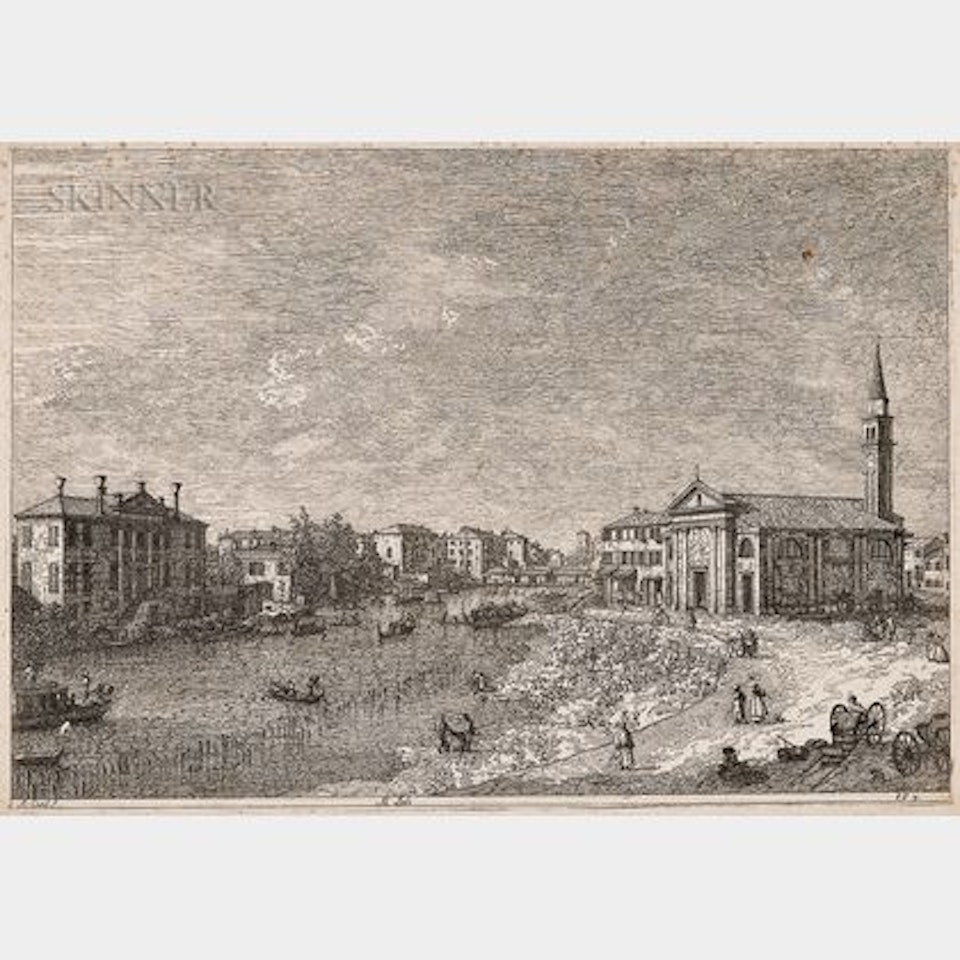 Al Dolo by Canaletto