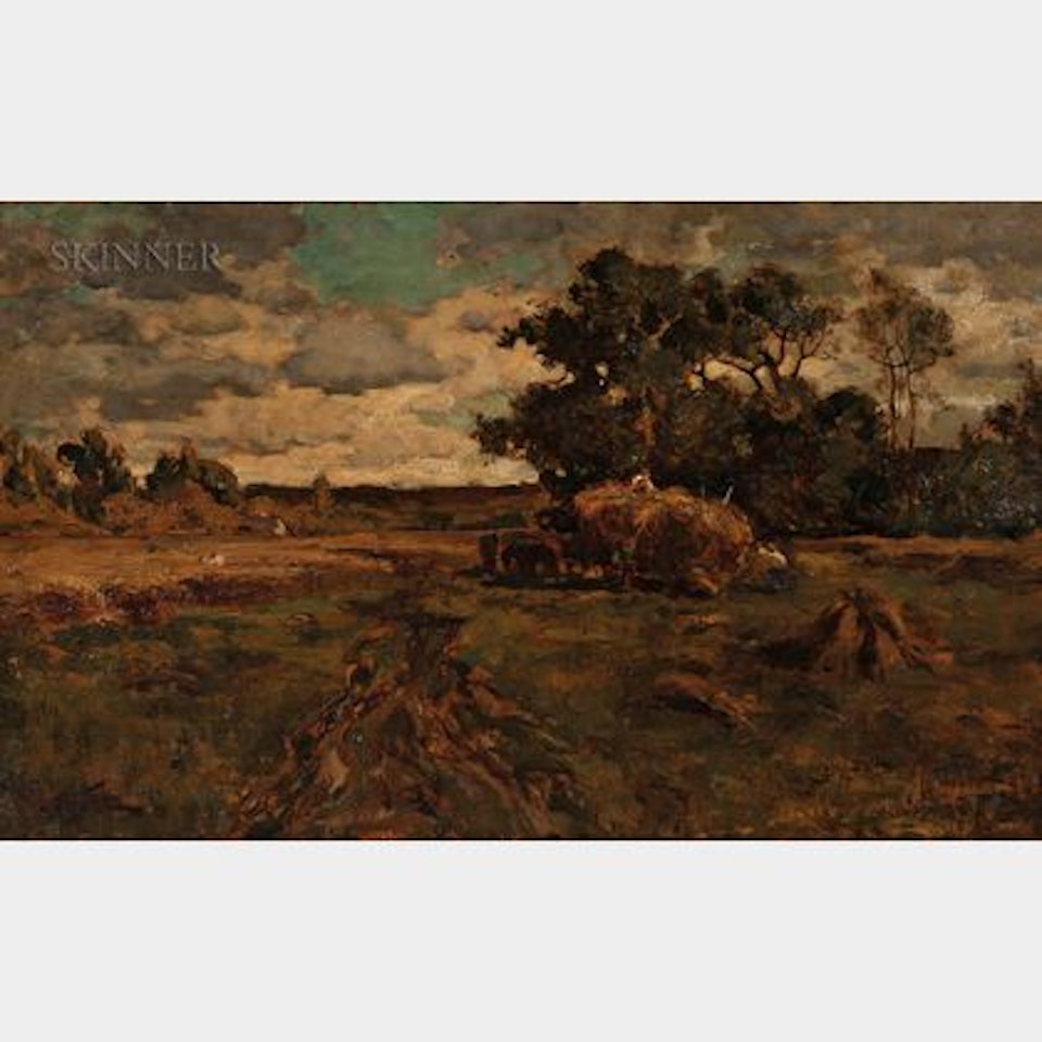 Harvesting by Willard Leroy Metcalf
