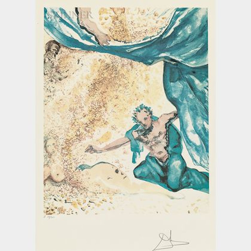 Les Amoureux /Portfolio of Three Prints by Salvador Dali