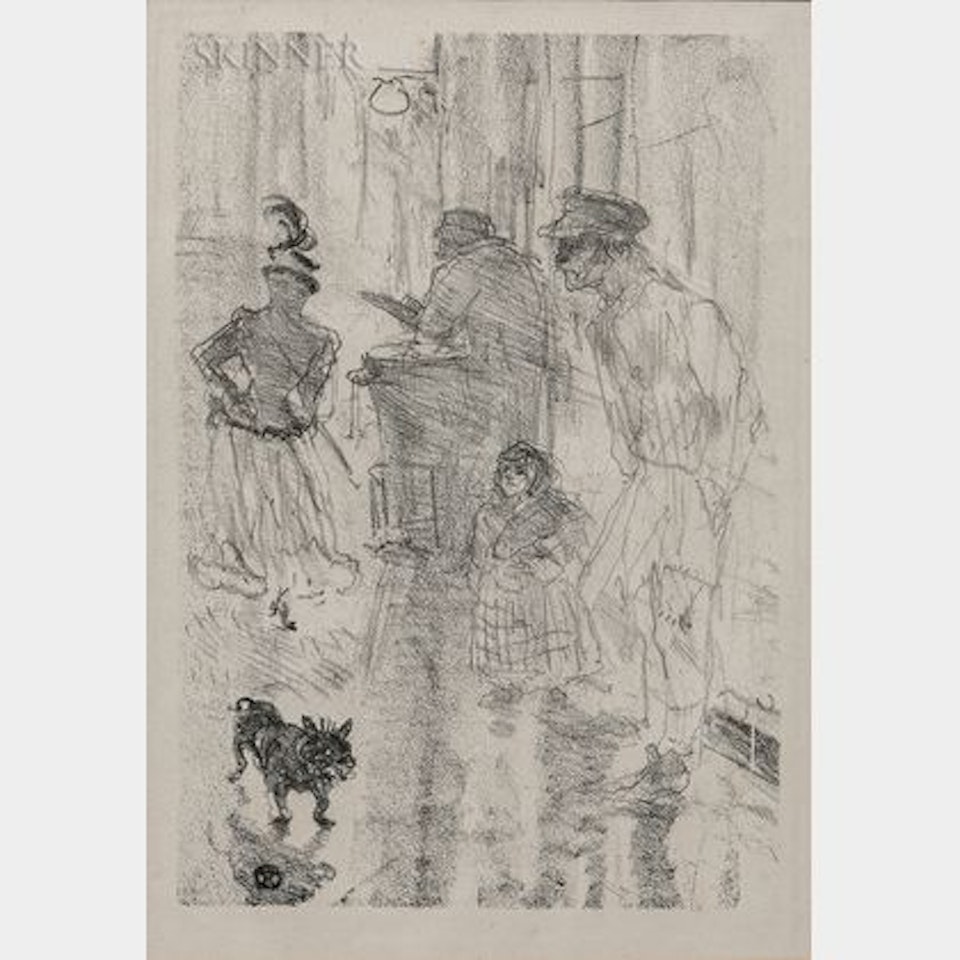 Le marchand de marrons (The Roasted-Chestnut Vendor) by Henri de Toulouse-Lautrec