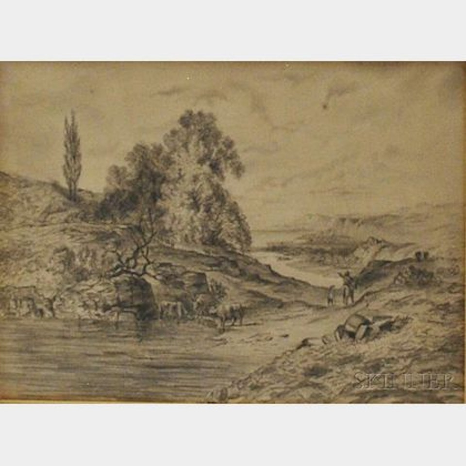 Devonshire Landscape by English School