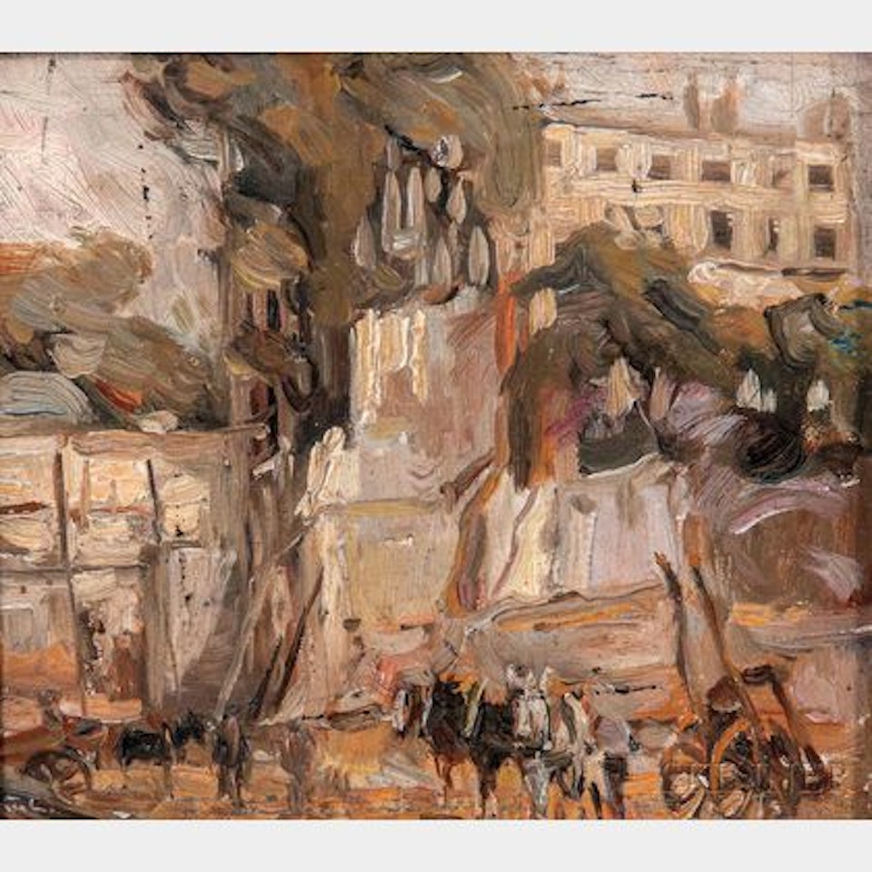 Construction Site by John Lavery