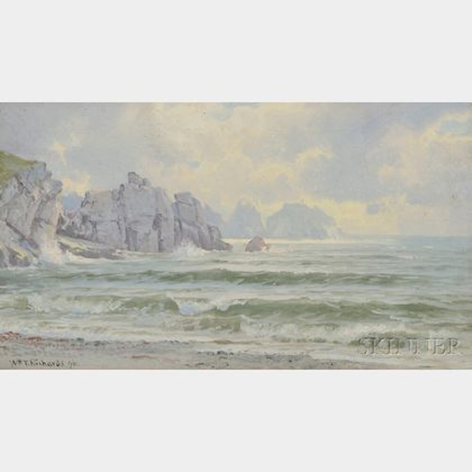 Beach and Cliffs by William Trost Richards
